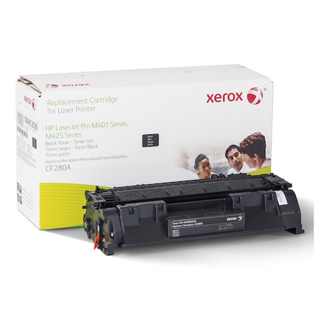 Xerox 006R03026 Remanufactured CF280A (80A) Toner, 2700 Page-Yield, Black 006R03026